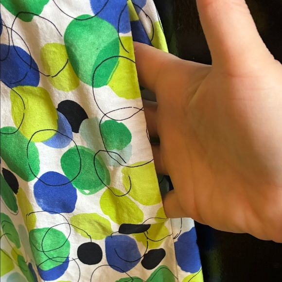 Talbots Multicolor Patterned Dress - Picture 5 of 11